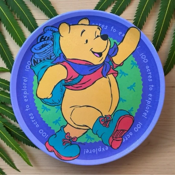 Vintage Style Disney Winnie the Pooh Camping Set – Zak Designs – 90s/Early 2000s - Picture 2 of 11